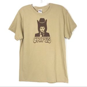 Dumb and Dumber Cripes T-Shirt Tan Brown Black